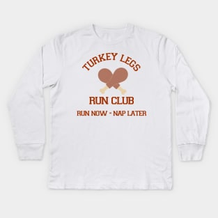 Turkey Legs Run Club Kids Long Sleeve T-Shirt